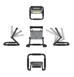 Porodo Foldable Multi-Joint Outdoor Flashlight (PD-LSMLJTFL) – 1400 Lumens, 4000mAh Rechargeable Battery, - Image 3