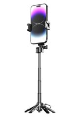 Porodo Foldable Selfie Stick with Extendable Tripod HSM12 – Bluetooth 5.2, 360° Rotation Best Price In Muscat Oman