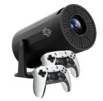 Porodo Gaming 4K Projector (PDX639) – Android 11, Dual-Band WiFi, Bluetooth 5.0, Auto Keystone, Best Price In Muscat Oman