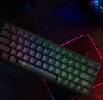 Porodo Gaming 61-Key Pudding Mechanical Keyboard with RGB Lighting and Red Switches – PDX224 - Image 3