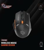 Porodo Gaming Wireless Mouse – PDX323, 2.4GHz, 1600 DPI, Nano USB Receiver, - Image 4