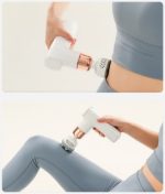 Porodo Hot & Cold Portable Gun Massager PD-HCGM-BK – Deep Tissue Cordless Massage Gun for Muscle Relief, Price in Oman - Image 2