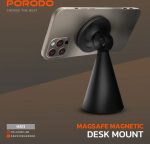 Porodo HS11 MagSafe Magnetic Desk Mount (HSM11) – Sleek & Stable Phone Stand for iPhone Best Price In Muscat Oman - Image 2