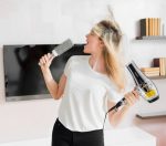 Porodo Li Crystal Shell Hair Dryer – 2000W, 3 Airflow Modes, Negative Ion Technology, - Image 3