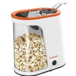 Porodo Lifestyle 1200W Air-Popped Popcorn Maker – Oil-Free, Quick 2-4 Min Prep, 60g Capacity,
