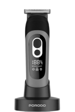 Porodo Lifestyle 2-in-1 Full Body Grooming Kit (Beard • Hair • Body) PDLFSTTRIM – Wet & Dry Use, USB-C - Image 2