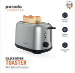 Porodo Lifestyle 2-Slice Toaster with Defrost Function 750W (PD-LSTST-BK) – - Image 4