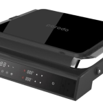 Porodo Lifestyle Digital Touch Electric Grill (PD-LSDGGR) Dual Removable Plates, 1800–2000W