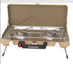 Porodo Lifestyle Dual-Burner Foldable Camping Stove – 2 × 3500 W Portable Outdoor Gas Cooker (Price In Oman) - Image 2
