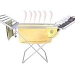 Porodo Lifestyle Electric Heated Indoor Clothes Dryer – 15kg Capacity, 230W Power, Foldable Design,