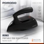 Porodo Lifestyle Ironix Portable Mini Iron Steamer in Oman - Image 2
