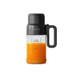 Porodo Lifestyle Jumbo Portable Blender P120JS-BK - 800 ml USB-C Juicer & Smoothie Maker with Straw