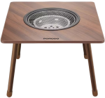 Porodo Lifestyle Multi-Purpose Outdoor Square Grill Table | Portable Camping & BBQ Cooking Table |