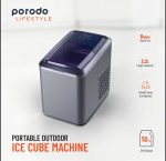 Porodo Lifestyle Portable Ice Cube Machine PD-LSICMV2 (2.2L - Up to 12kg/24h, 8-Minute Cycle) Portable Countertop Ice Maker - Image 5