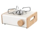 Porodo Lifestyle Portable Outdoor Burner Stove – 2800 W Butane, Electronic Ignition, Adjustable Flame –