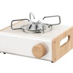 Porodo Lifestyle Portable Outdoor Burner Stove – 2800 W Butane, Electronic Ignition, Adjustable Flame –