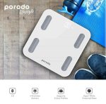 Porodo Lifestyle Smart Body Scale PD-BF1321BT-WH – Bluetooth Digital Weight & Body Composition Analyzer - Image 5