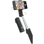 Porodo Lifestyle Ultra-Compact Bluetooth Selfie Stick PDLFST195 – Foldable Travel Monopod (12 cm to 72 cm)