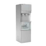 Porodo Lifestyle Water Dispenser & Ice Maker – Hot-Cold Floor Dispenser with 1.1 kg Ice Storage, 220–240 V (Silver)