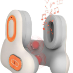 Porodo Lifestyle ZenComfort Neck Pillow PD‑LFST121 – Heat Massage with Music & 3D ANC –