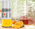 Porodo LSSJ55 Portable Citrus Juicer – 45W Rechargeable Slow Juicer with 2600mAh Battery, 160mL Juicing Cup & 500mL Drinking Cup, - Image 3