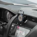 Porodo Lucid MagSafe Car Mount 15W (PD-MGCMC-TPBK) – Transparent Design, Fast Wireless Charging, Type-C Cable Included, - Image 5