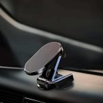 Porodo Magnetic Folding Dash Mount PD-6MDPH – Magnetic Car Phone Holder with Metal Backplates, - Image 5