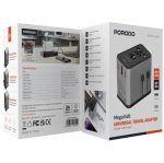 Porodo Megavolt Universal Travel Adapter PD 20W PDFWCH088SL – Global Plug + USB-C / USB-A Fast Charging - Image 7