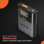 Porodo Multifunction 8800mAh Jump Starter & Air Pump – PD-2IN1JSAP-BK - Image 5