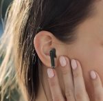 Porodo Papillon TWS Earbuds PD-STF06-BK – Bluetooth 5.3, 13mm Drivers, 300mAh Charging Case, Type-C Fast Charging, - Image 6