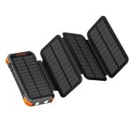 Porodo PB070 20,000 mAh 4‑Panel Solar Power Bank – 20 W USB‑C PD, Hand‑Crank, Flashlight & IP45 Water-Resistant (Price In Oman)