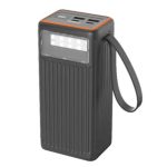 Porodo PB078 40,000 mAh Power Bank – 65W Dual USB‑C PD + USB‑A Quick-Charge, Smart Multi‑Device Powerbank (Price In Oman)