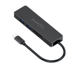 Porodo PB‑51HBC‑BK – 5‑in‑1 USB‑C Hub (4K HDMI, USB‑A, SD/MicroSD, 5 Gbps)