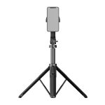 Porodo PD-MGS150 Magnetic MagSafe Selfie Tripod – 150cm Extendable, Wireless Remote, Foldable Design,