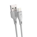 Porodo PD-U12LC-WH 1.2m USB to Lightning Cable – Fast Charging & Data Sync, Durable PVC Design Best Price In Muscat Oman
