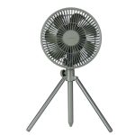 Porodo PD‑LSCMF – Outdoor Camping Fan with Remote, Tripod Mount & LED Light (10000 mAh)