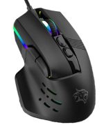 Porodo PDX320 12800 DPI Wired Gaming Mouse – 9 Programmable Buttons, 13 RGB Modes, 500Hz Polling Rate,