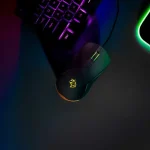 Porodo PDX322 Wired Gaming Mouse – 7200 DPI, RGB Lighting, 6 Programmable Buttons, - Image 2
