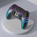 Porodo PDX628 Wireless PS4 Controller – 6-Axis Gyro, RGB Lighting, 1000mAh Battery - Image 2