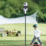 Porodo QuadBase Gimbal Stabilizer LFST148 – 3-Mode Bluetooth Video Stabilizer with Detachable Light & Foldable Quad-Base Tripod - Image 6