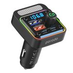 Porodo Quick-Charge FM Car Charger | Dual USB-C & USB-A | PD 36W | Bluetooth 5.3 |
