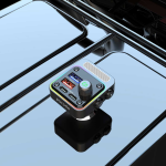 Porodo Quick-Charge FM Car Charger | Dual USB-C & USB-A | PD 36W | Bluetooth 5.3 | - Image 3