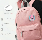 Porodo Robo Tag 1.85” Badge Magic Pro Round HD Screen – Robo Tag in Oman - Image 2