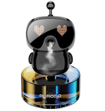 Porodo Robovibe Smart Car Aroma Diffuser PDLSLN2219 — 50mL Rechargeable USB-C | 4 Intensity Levels |