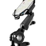 Porodo Shock-Absorption 360° Rotatable Bicycle Phone Mount with GoPro Interface (PD-RBPMNT-BK)