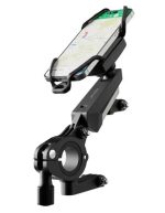 Porodo Shock-Absorption 360° Rotatable Bicycle Phone Mount with GoPro Interface (PD-RBPMNT-BK)