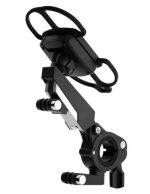 Porodo Shock-Absorption 360° Rotatable Bicycle Phone Mount with GoPro Interface (PD-RBPMNT-BK) - Image 2