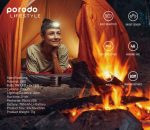 Porodo Smart Outdoor Headband Light (PD-LSHDLGHT) – 200LM Rechargeable LED Headlamp with IR Sensor & SOS Mode, - Image 3