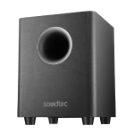 Porodo Soundtec 2.1CH Bluetooth Soundbar with Wireless Subwoofer – 150W Home Theater System - Image 2