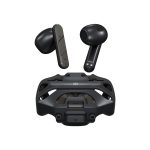 Porodo Soundtec Element True Wireless Earbuds PD-STF07ME-BK – Bluetooth 5.3, 13mm Drivers, Deep Bass, Touch Controls, 4H Playtime,